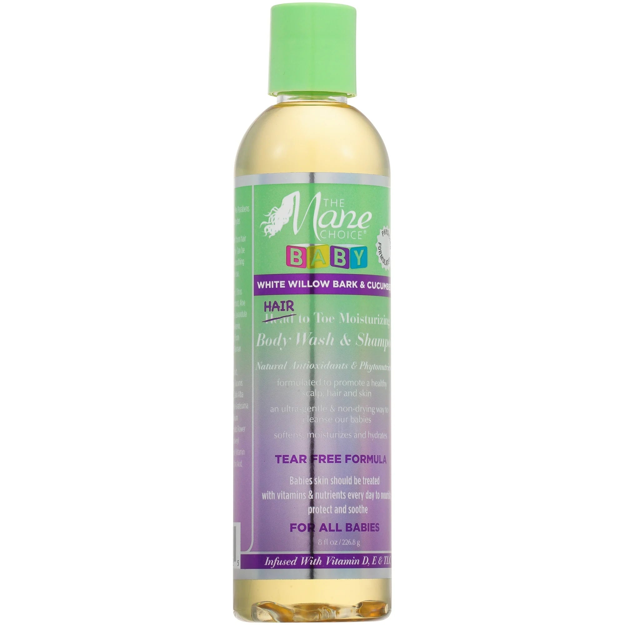 The Mane Choice White Willow Bark And Cucumber Baby Shampoo