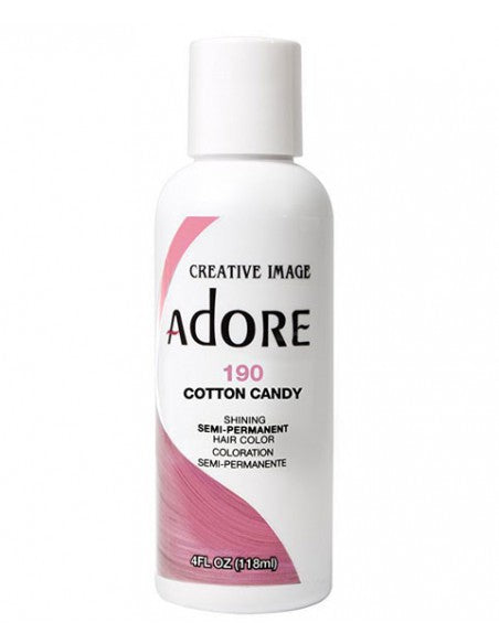 Adore Shining Semi Permanent 190 Cotton Candy Hair Dye 4 Oz