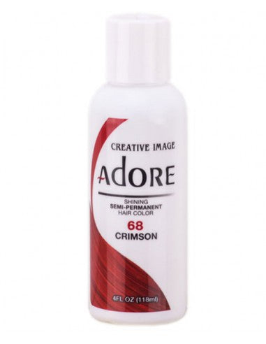 Adore Shining Semi Permanent 68 Crimson Hair Dye 4 Oz