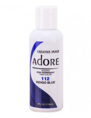 Adore Shining Semi Permanent 112 Indigo Blue Hair Dye 4 Oz