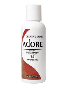 Adore Shining Semi Permanent 72 Paprika Hair Dye 4 Oz