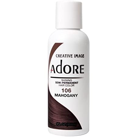 Adore Shining Semi Permanent 106 Mahogany Hair Dye 4 Oz