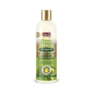 African Pride Olive Miracle Anti-breakage Leave-in Conditioner 12 Oz