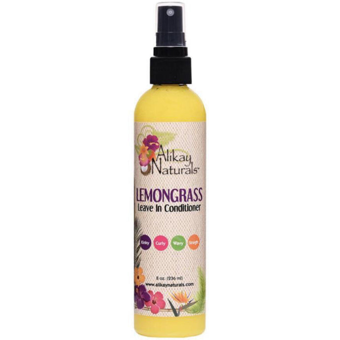 Alikay Naturals Lemongrass Leave in Conditioner 8 Oz