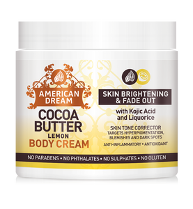 American Dream Cocoa Butter Lemon Body Cream