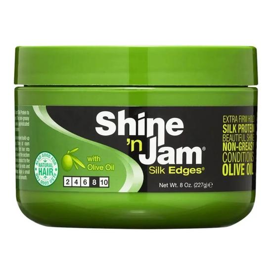Shine N Jam Silk Edges With Olive Oil 2.25Oz