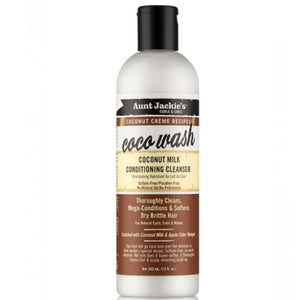 Aunt Jackie's Coco Wash Coconut Conditioning Cleanser 12 Oz