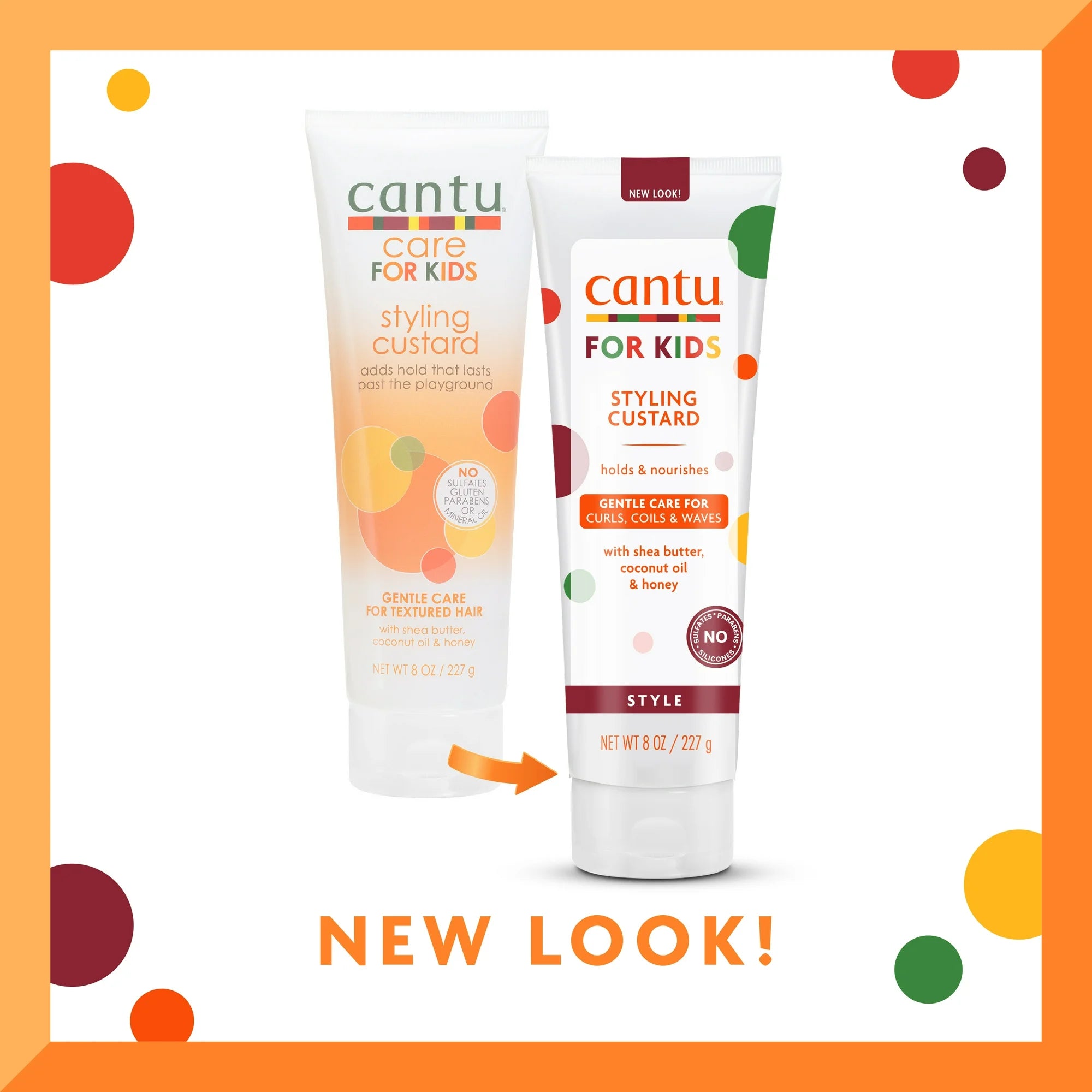 Cantu Care For Kids' Styling Custard 8 Oz