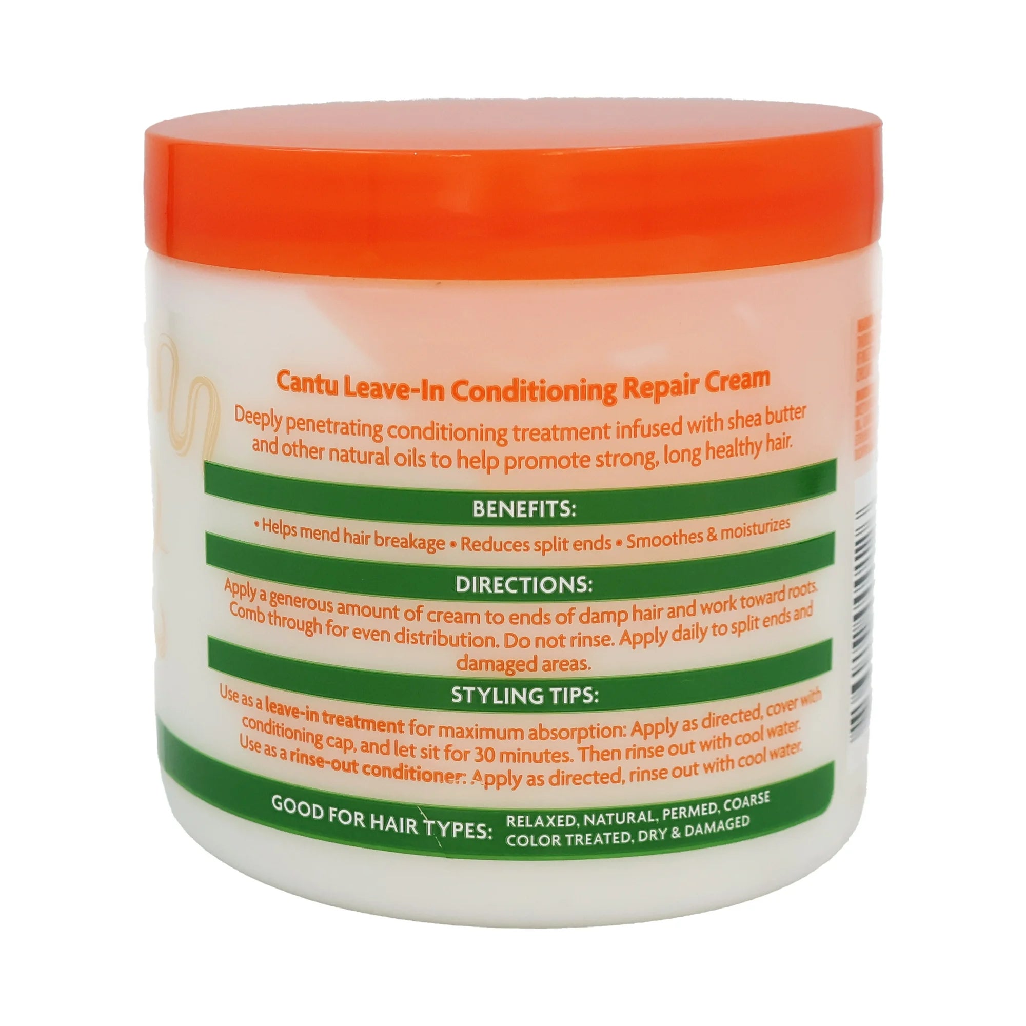 Cantu Shea Butter Leave In Conditioning Repair Cream 16 Oz