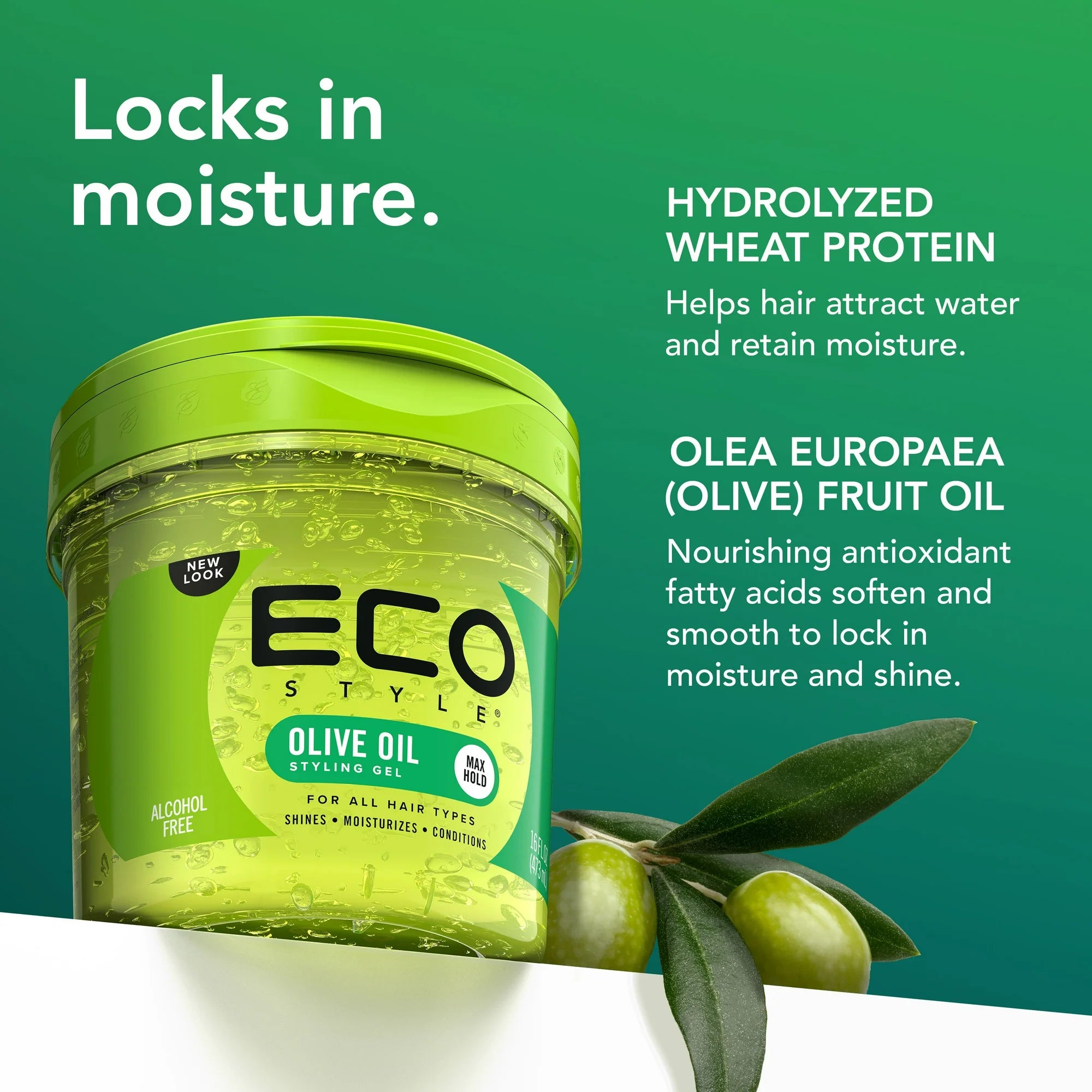 Eco Style Olive Oil Styling Gel