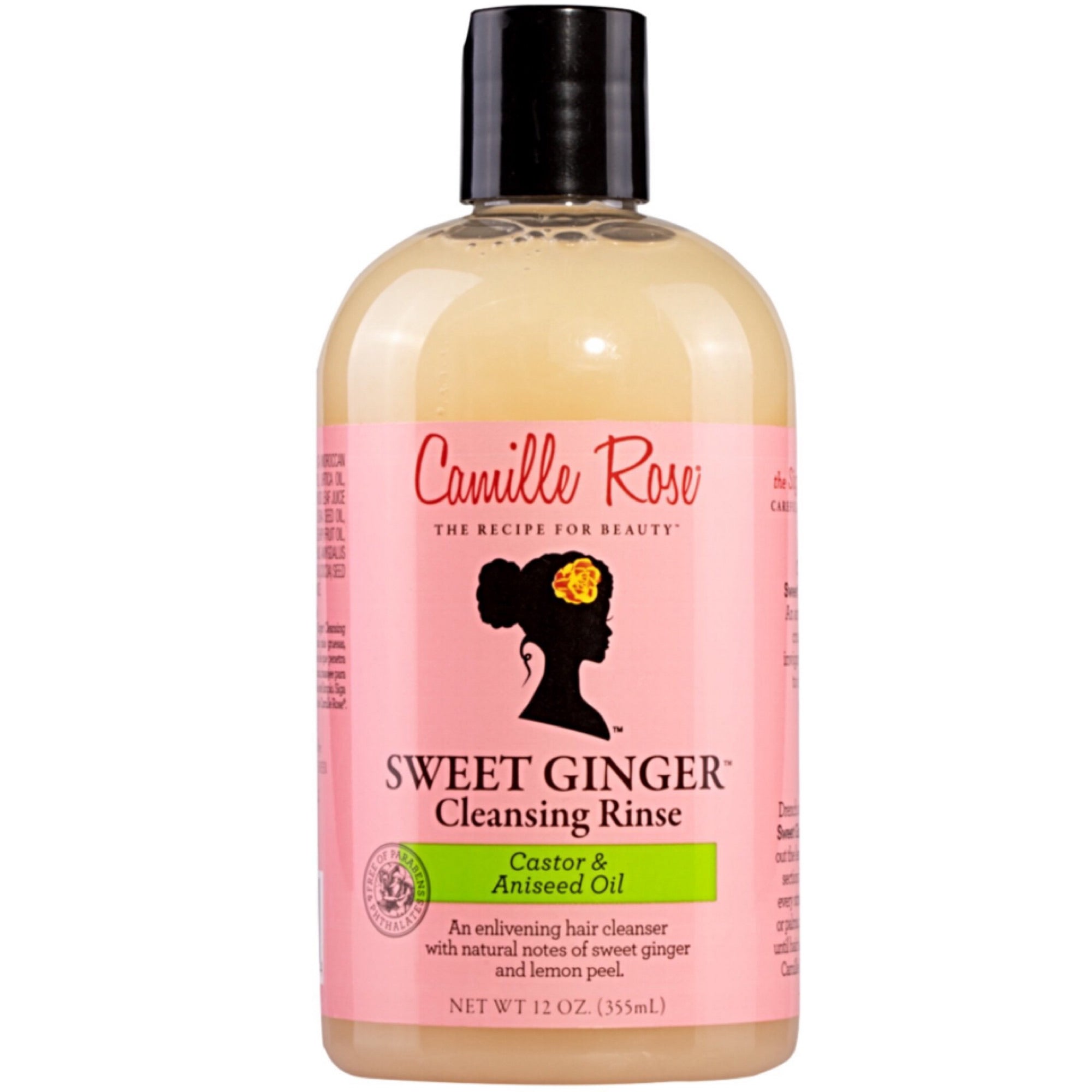 Camille Rose Sweet Ginger Cleansing Rinse 12 Oz