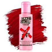 Crazy Color Semi Permanent Hair Dye Fire 4 Oz