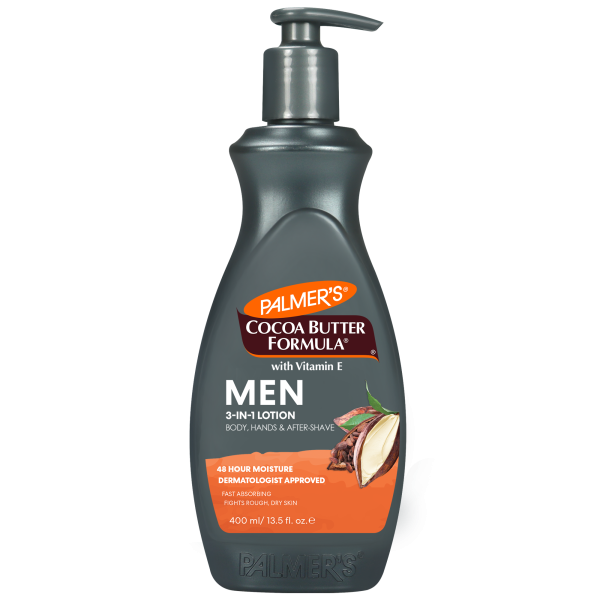 Palmer's Cocoa Butter Formula Lotion Body & Face Men Dry Skin 400 Ml