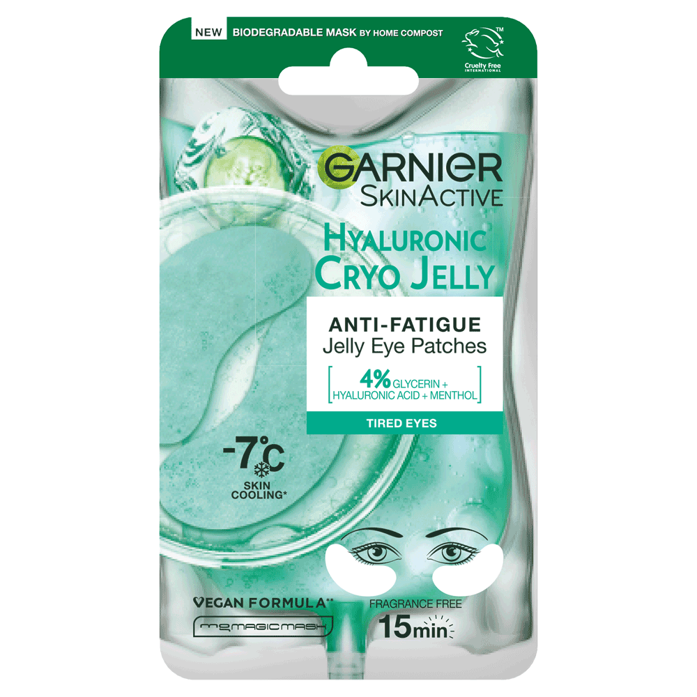 Garnier Skin Active Hyaluronic Cryo Jelly Anti-Fatigue Jelly Eye Patches