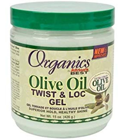 Africas Best Organics Olive Oil Twist & Loc Gel 15 Oz