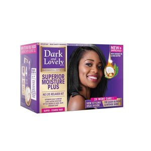 Dark & Lovely Superior Moisture Plus Relaxer Kit Super