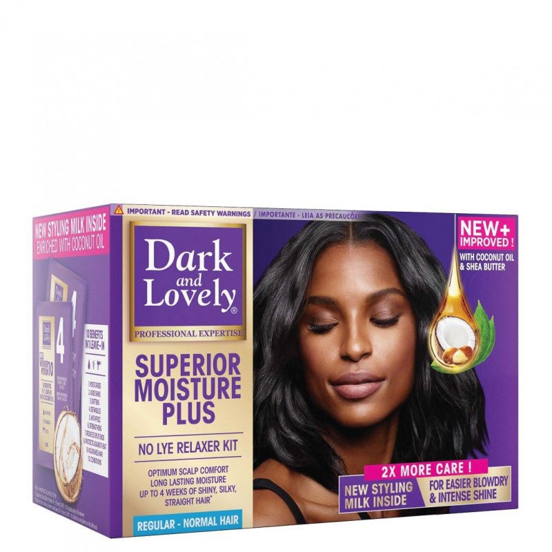 Dark & Lovely Superior Moisture Plus Relaxer Kit Regular