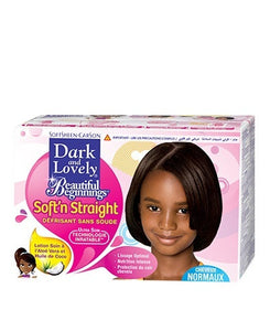 Dark & Lovely Beautiful Beginnings Soft'N Straight No Lye Relaxer Normal