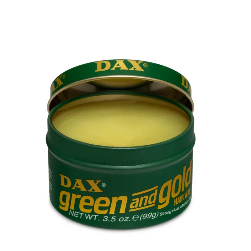 Dax Green & Gold Hair Wax 3.5 Oz