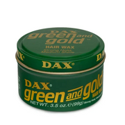 Dax Green & Gold Hair Wax 3.5 Oz