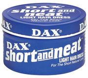 Dax Short And Neat Light Hair Dresser 3.5 Oz