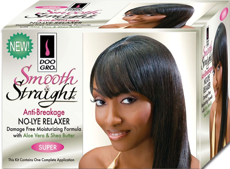 Doo Gro Smooth & Straight Anti Breakage No Lye Relaxer System Super