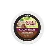 Grohealthy Shea & Coconut Color Edges Black Jar 4 Oz