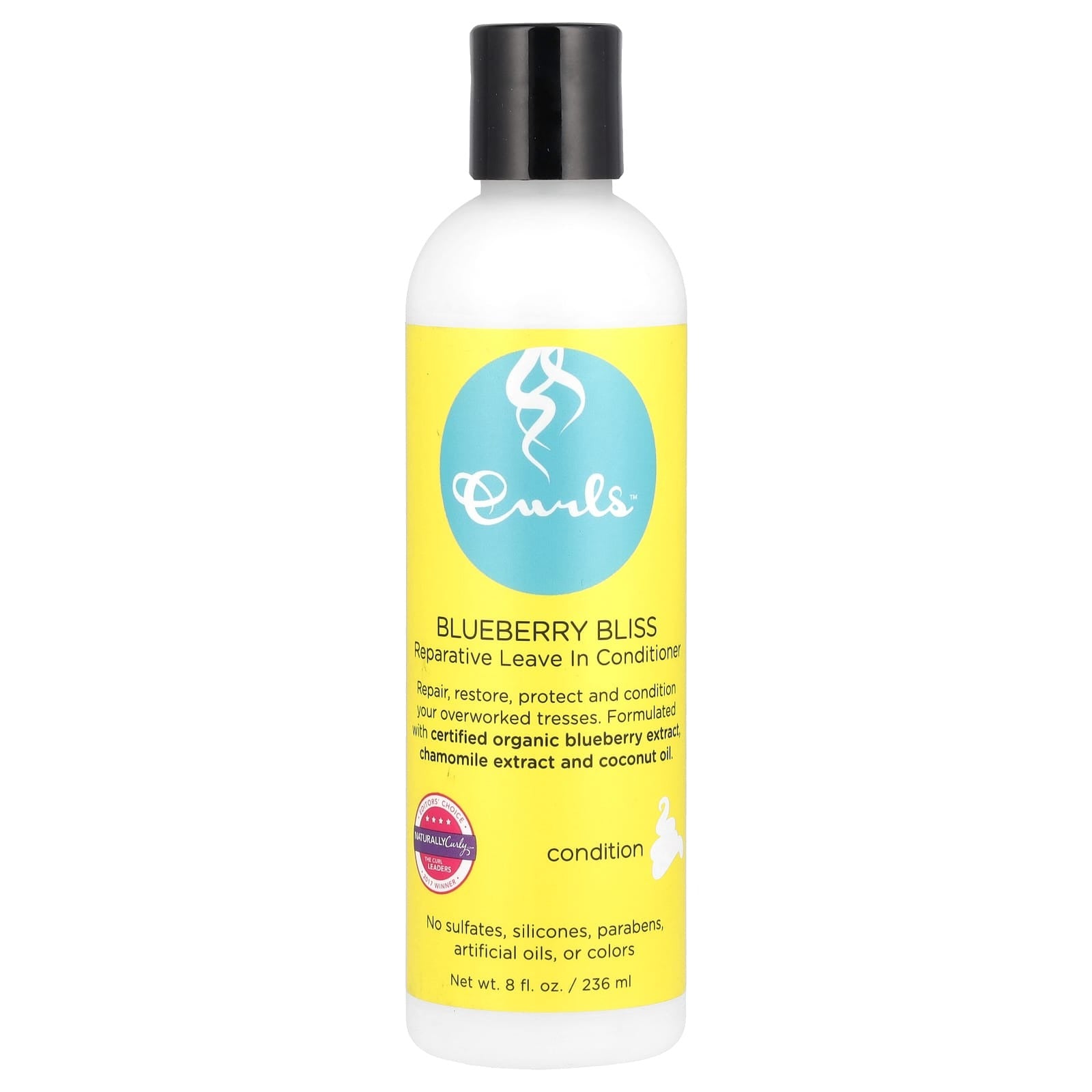 Curls Blueberry Bliss Reparative Leave In Conditioner 8 Oz