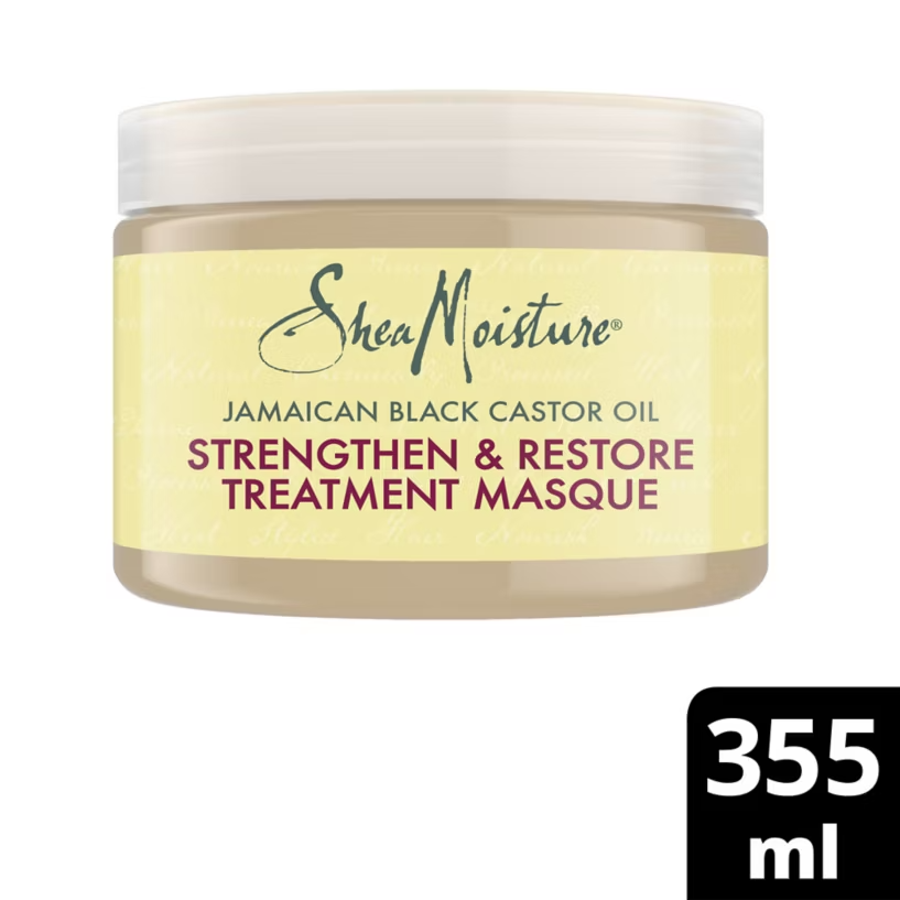 Shea Moisture Jamaican Black Castor Oil Strengthen & Restore Treatment Masque 12 Oz