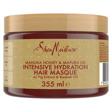 Shea Moisture Manuka Honey And Mafura Oil Intensive Hydration Hair Masque 12 Oz