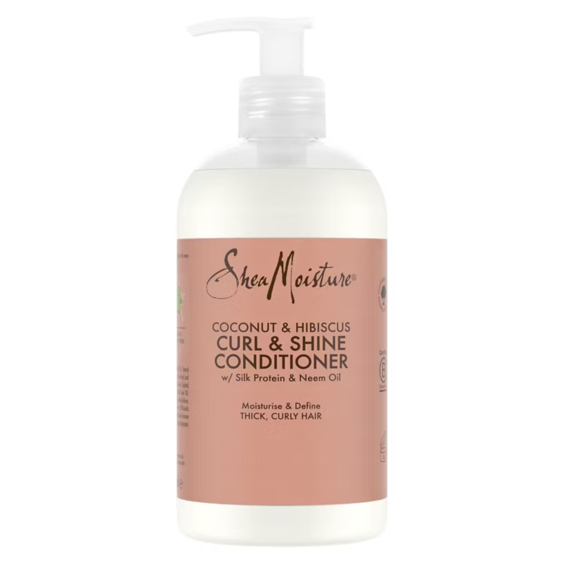 Shea Moisture Coconut & Hibiscus Curl & Shine Conditioner 13 Oz