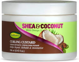 Grohealthy Shea & Coconut Curling Custard 8.45 Oz