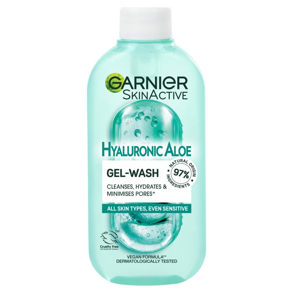 Garnier Skin Naturals Hyaluronic Aloe Gel Wash 200ml