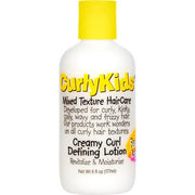 Curly Kids Mixed Hair HairCare Creamy Curl Defining Lotion 6 Oz