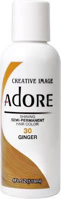 Adore Shining Semi Permanent 30 Ginger Hair Dye 4 Oz