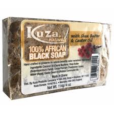 Kuza African Black Soap Castor 4 Oz