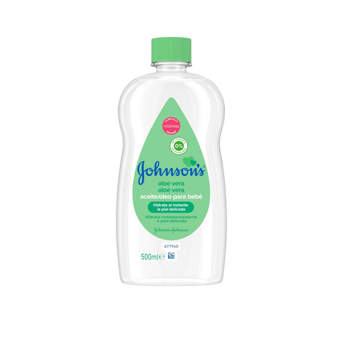 Johnsons Baby Oil With Aloe Vera 500g