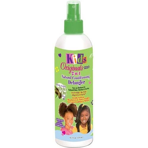 Africas Best Organics Kids Shea Detangling Spray 12 Oz