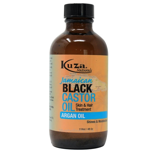 Kuza Jamaican Black Castor Oil Argan Oil 4 Oz