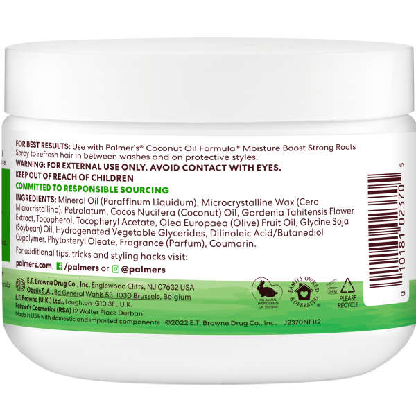 Palmer's Coconut Oil Formula Moisture Gro Shining Hairdress 250g