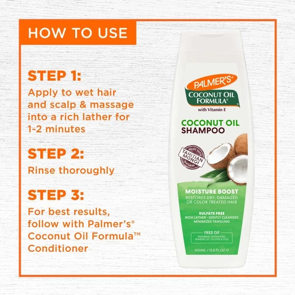 Palmer's Coconut Oil Formula Shampoo 400g