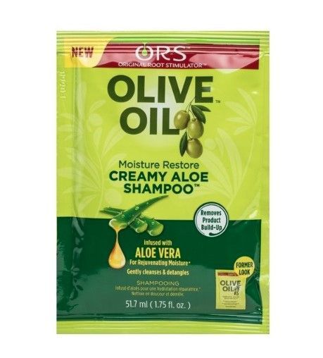 ORS Organic Root Stimulator Olive Oil Creamy Aloe Shampoo 1.75 Oz