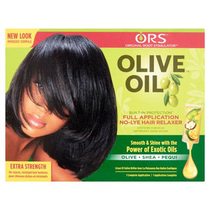 ORS Organic Root Stimulator Olive Oil No-lye Relaxer Kit Extra Strength