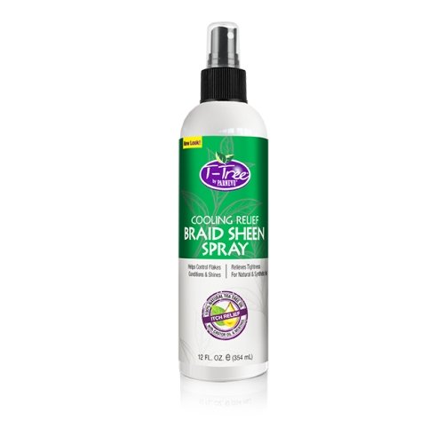 Parnevu T-tree Cooling Relief Braid Sheen Spray 12 Oz