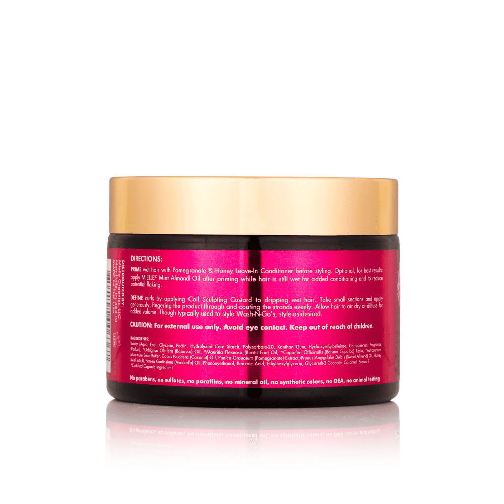 Mielle Organics Pomegranate & Honey Coil Sculpting Custard 12oz