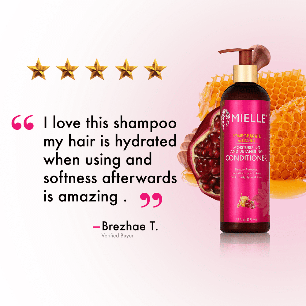 Mielle Organics Pomegranate & Honey Moisturising & Detangling Conditioner 12oz