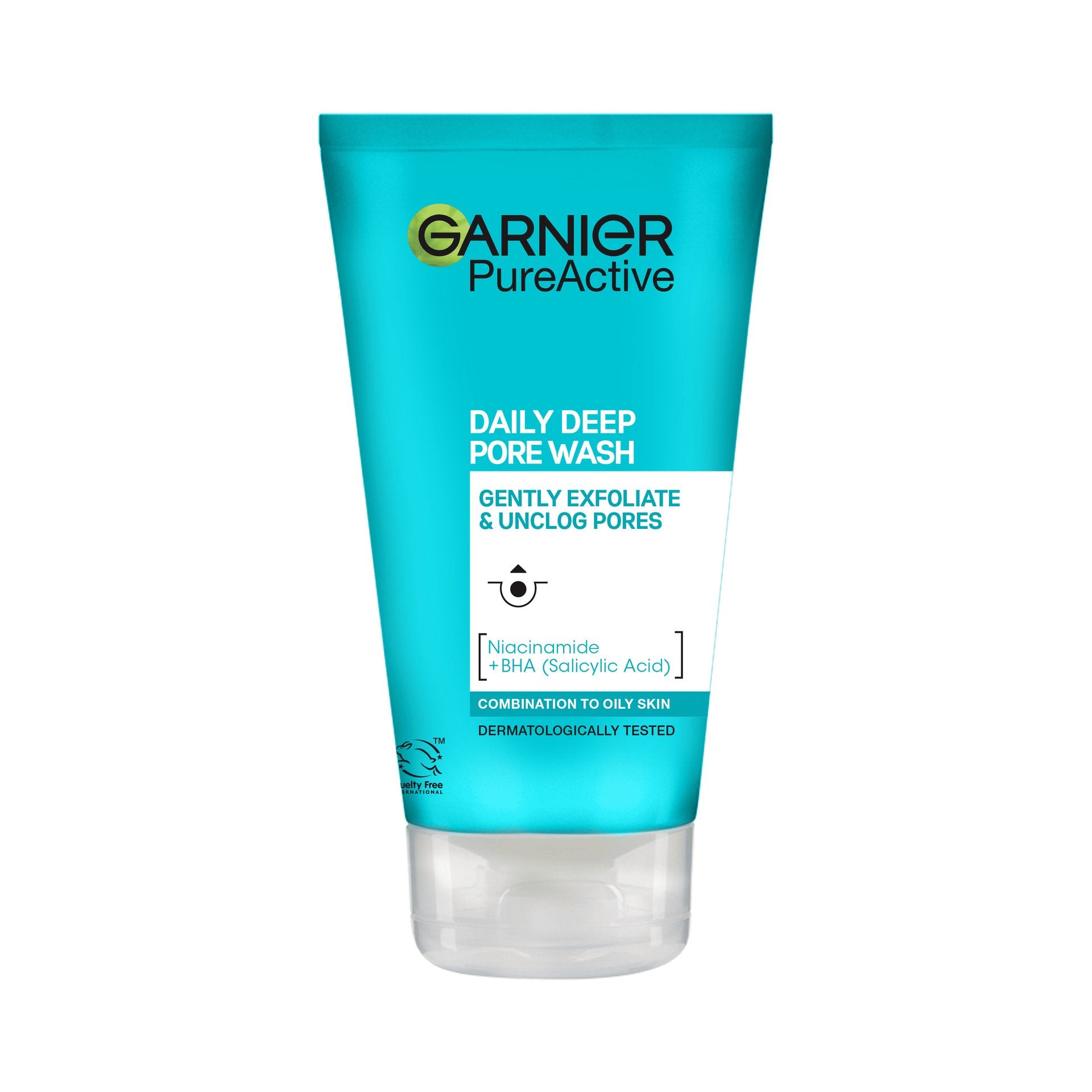 Garnier Skin Naturals Pure Active Anti-Blackhead Deep Pore Wash 150ml