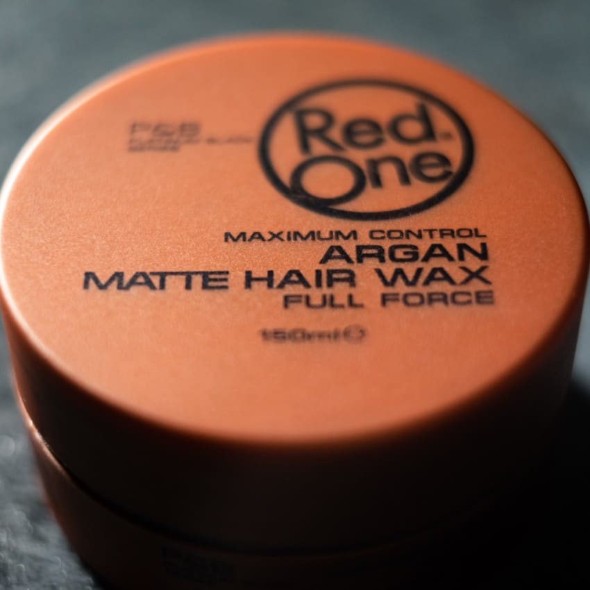 Red One Hair Styling Matte Hair Wax Argan 150ml