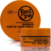 Red One Hair Styling Matte Hair Wax Argan 150ml