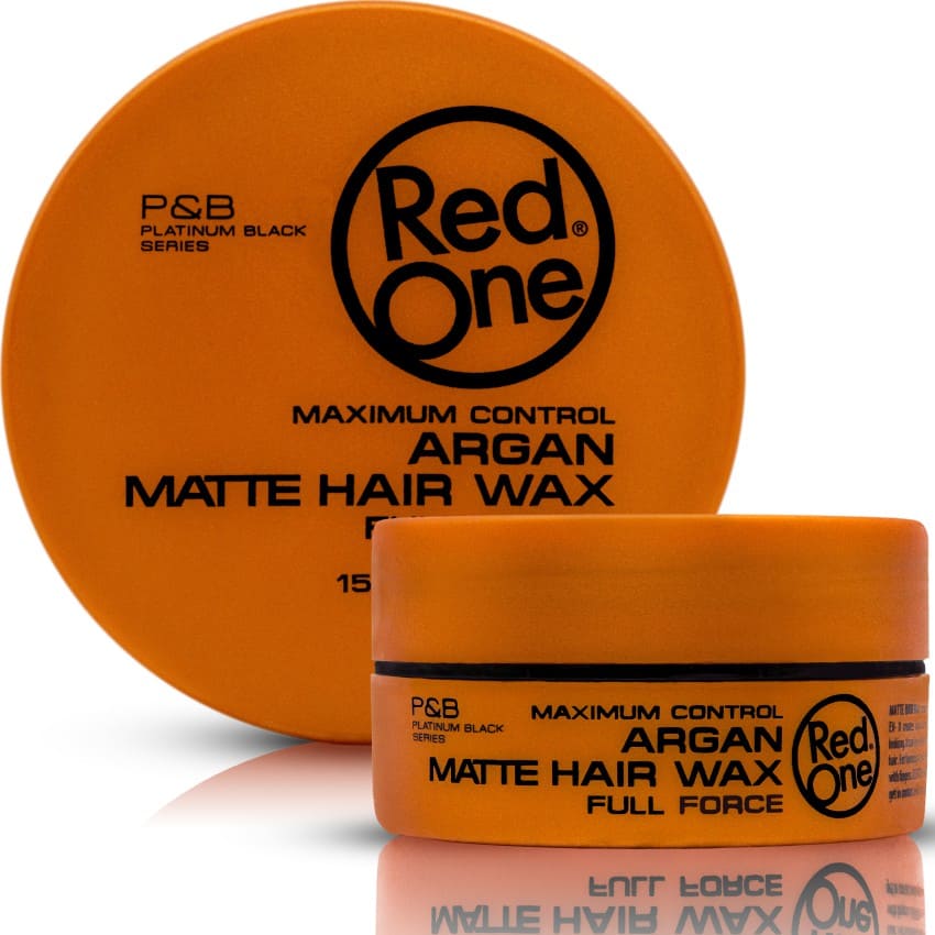 Red One Hair Styling Matte Hair Wax Argan 150ml